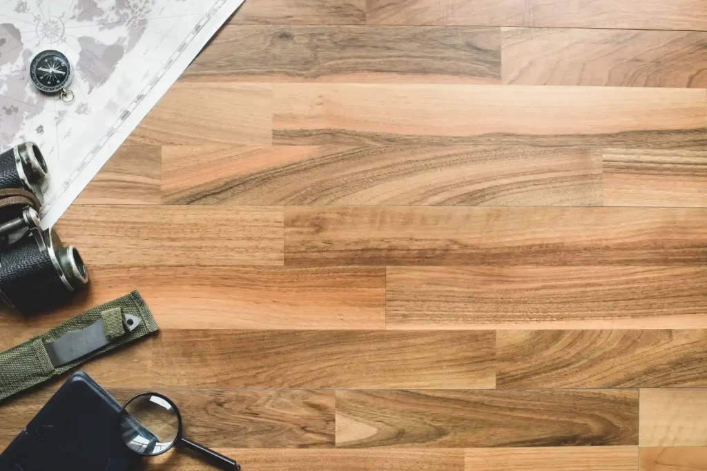 Luxury cushioned vinyl flooring installed for comfortable and stylish residential and commercial spaces