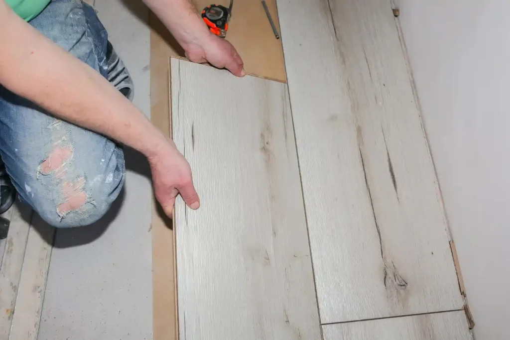 Elegant and durable vinyl flooring installed in a modern Halesowen home featuring stylish interiors and professional flooring craftsmanship.