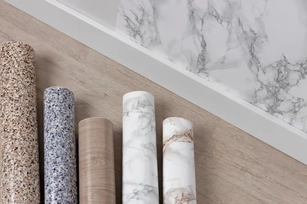 Durable LVT flooring in Quinton that mimics wood, marble, and stone offering premium aesthetics, affordability, and high resistance for homes and commercial spaces