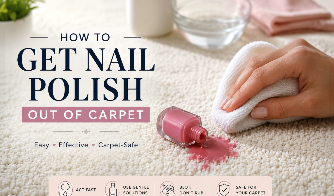 Getting Nail Polish Out of Carpet: Step-by-Step Guide